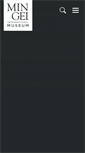 Mobile Screenshot of mingei.org
